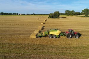 Krone biedt GPS-gestuurde automatische baal-afleg voor BaleCollect aan