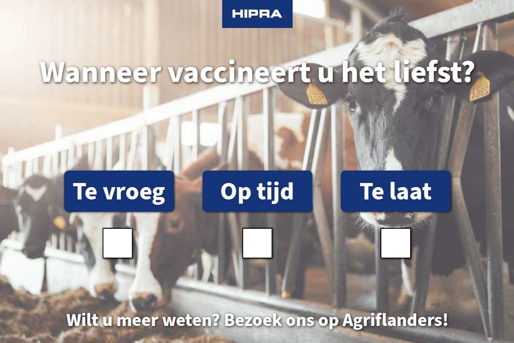 Wanneer vaccineert u het liefst?