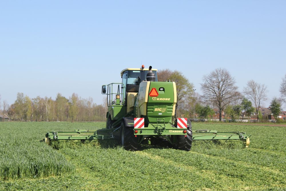 Melkveebedrijf - KWS - Snelle Lente Rogge oogsten HFD