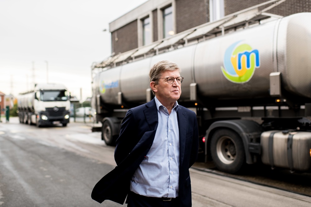 Milcobel cv en CEO Nils van Dam zetten samenwerking stop